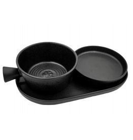 6340582  - Shave Ritual set - Matt black