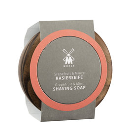 RN3GM - Grapefruit & Mint  Shaving Soap 65g Wood