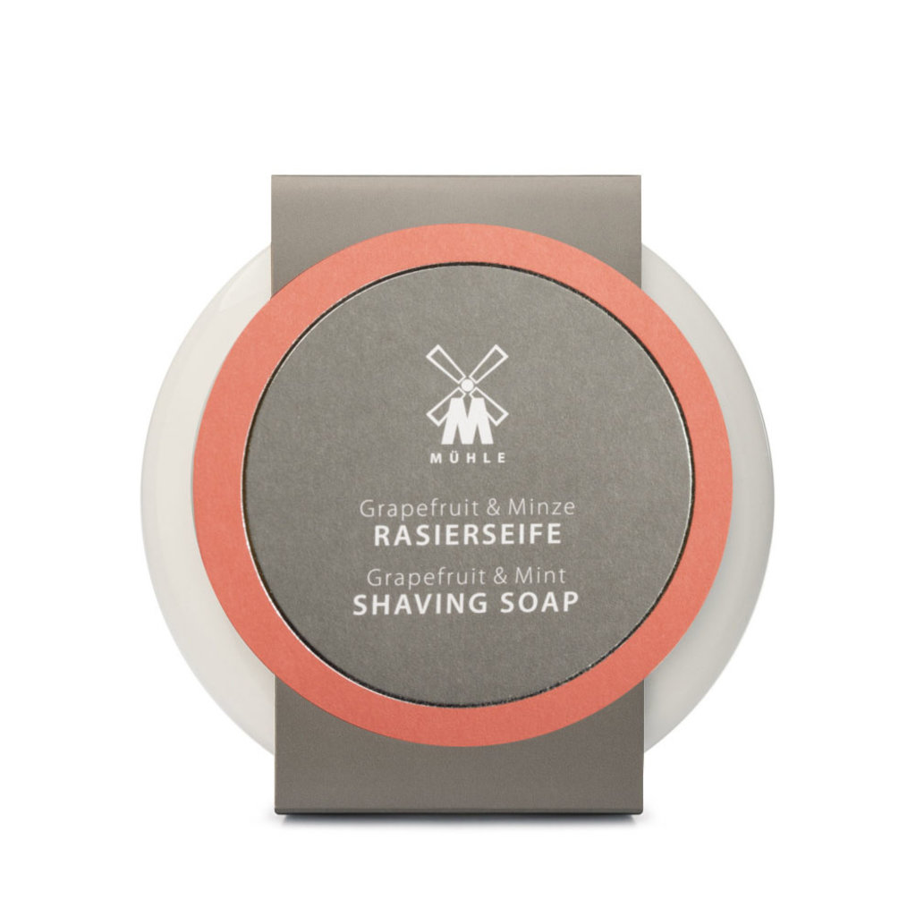 Grapefruit & Mint Shaving Soap 65g