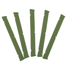 5x Shavette holder American blades Olive