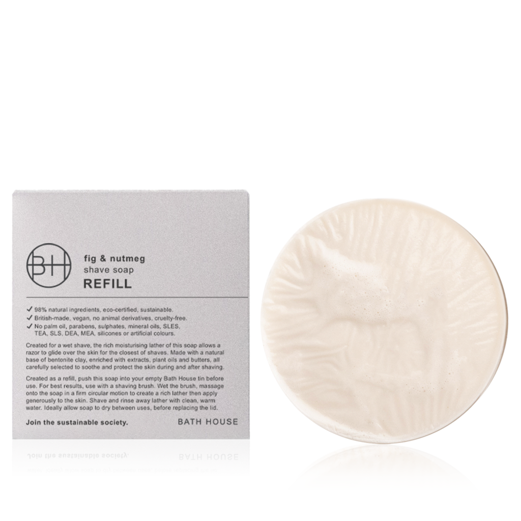 Fig & Nutmeg  Shave Soap 175g refill