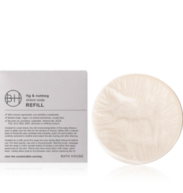 ASF93 - Fig & Nutmeg  Shave Soap 175g refill