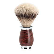 MÜHLE Shaving Brush Silvertip Badger - Ebonite