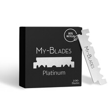 My-Blades 100 Single Edge Blades Platinum