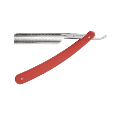 125803316  - Straight Razor 5/8"  RUNDE SACHE Red