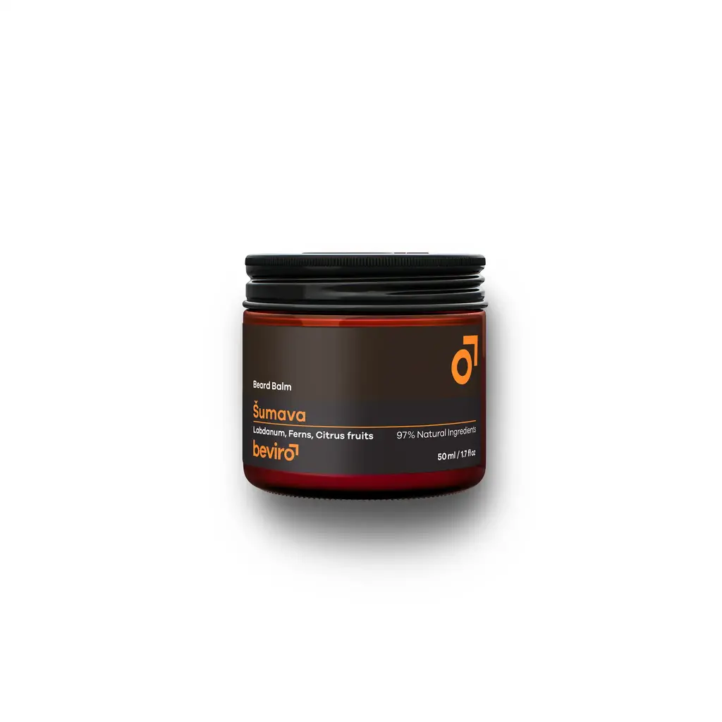 Beard Balm Šumava, 50 ml, 5 Oils, Shea Butter & Candelilla Wax