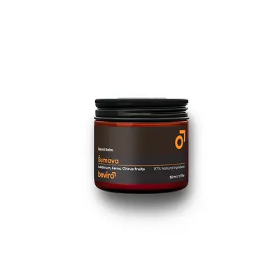 P824 – Baardbalsem Šumava, 50 ml, 5 Oliën, Shea Boter & Kandelillawas