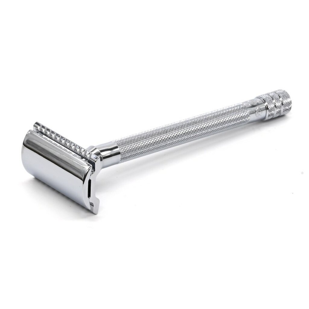 Safety Razor 24C, Closed Comb, Extra Long Handle