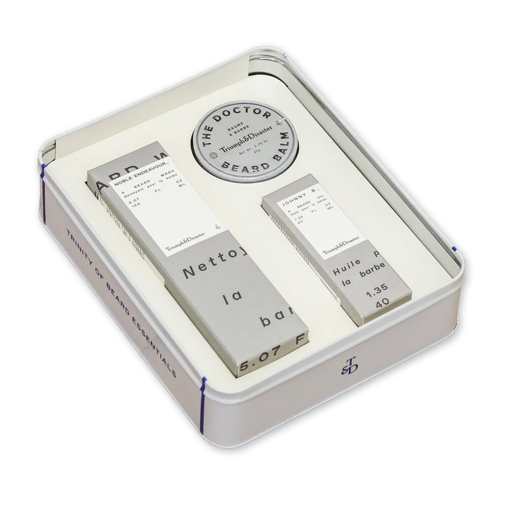 The Grand Imperial – Trinity Of Beard Essentials – Beard Wash 150ml, Beard Oil 40ml & Beard Balm 65g