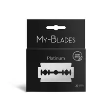 My-Blades 20 Double Edge Blades Platinum (2x10)