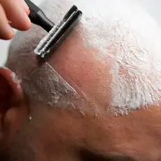 Bald head shaving soap with aloe vera 70g