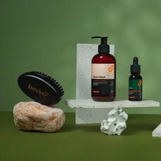 The Bergamia Wood Beard Care Kit