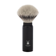 Travel Shaving Brush Silvertip Fibre® Black