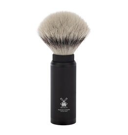 31M546 - Travel Shaving Brush Silvertip Fibre® Black