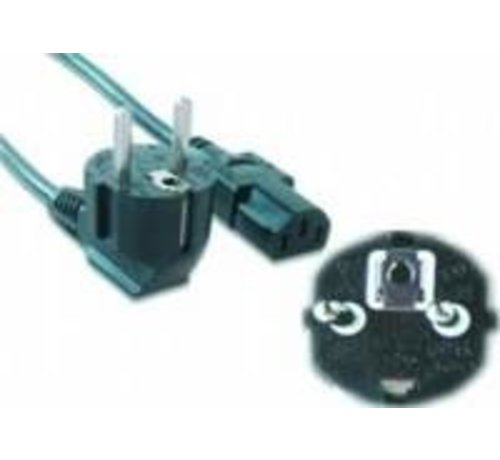 OEM Gembird PC-186-VDE electriciteitssnoer Zwart 1,8 m