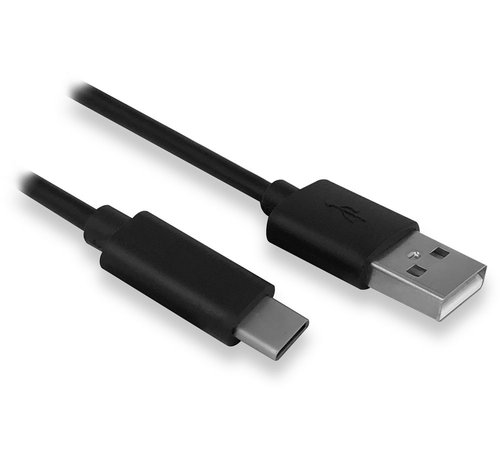 Ewent EW9641 USB-kabel 1 m USB 2.0 USB C USB A Zwart