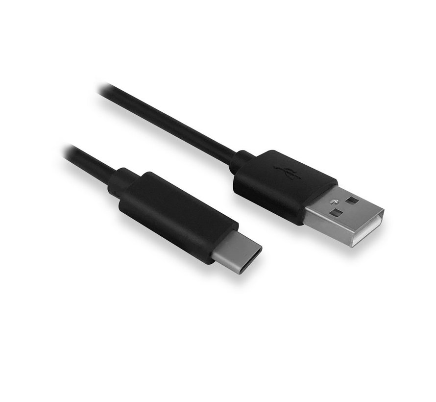 EW9641 USB-kabel 1 m USB 2.0 USB C USB A Zwart
