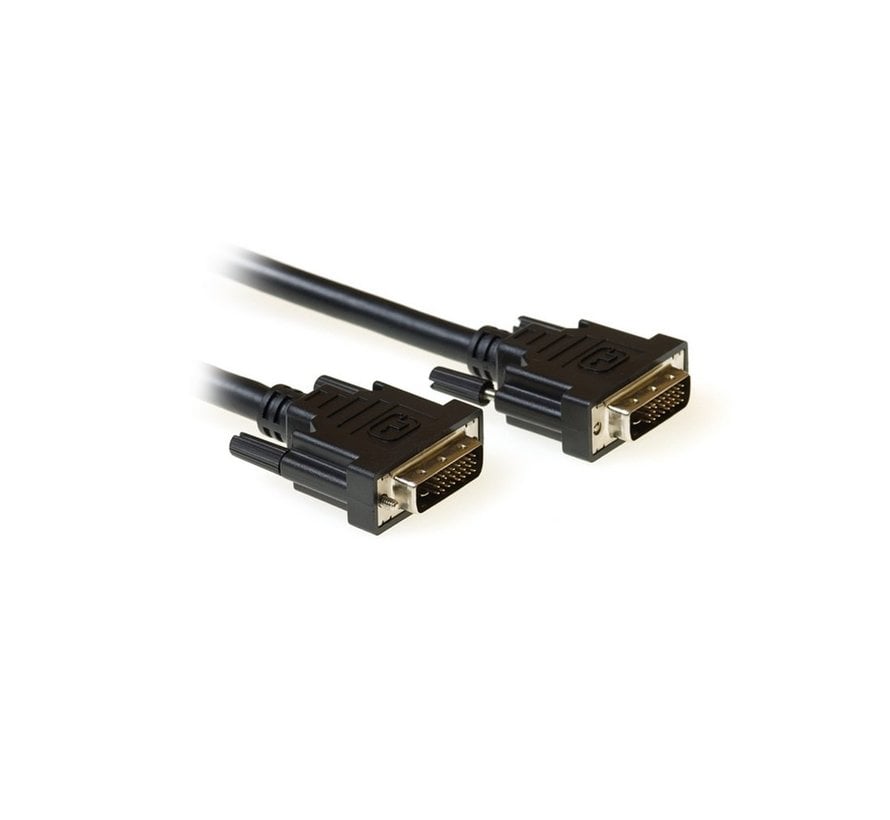 DVI-D Dual Link Connection Cable male-male 2 Meter