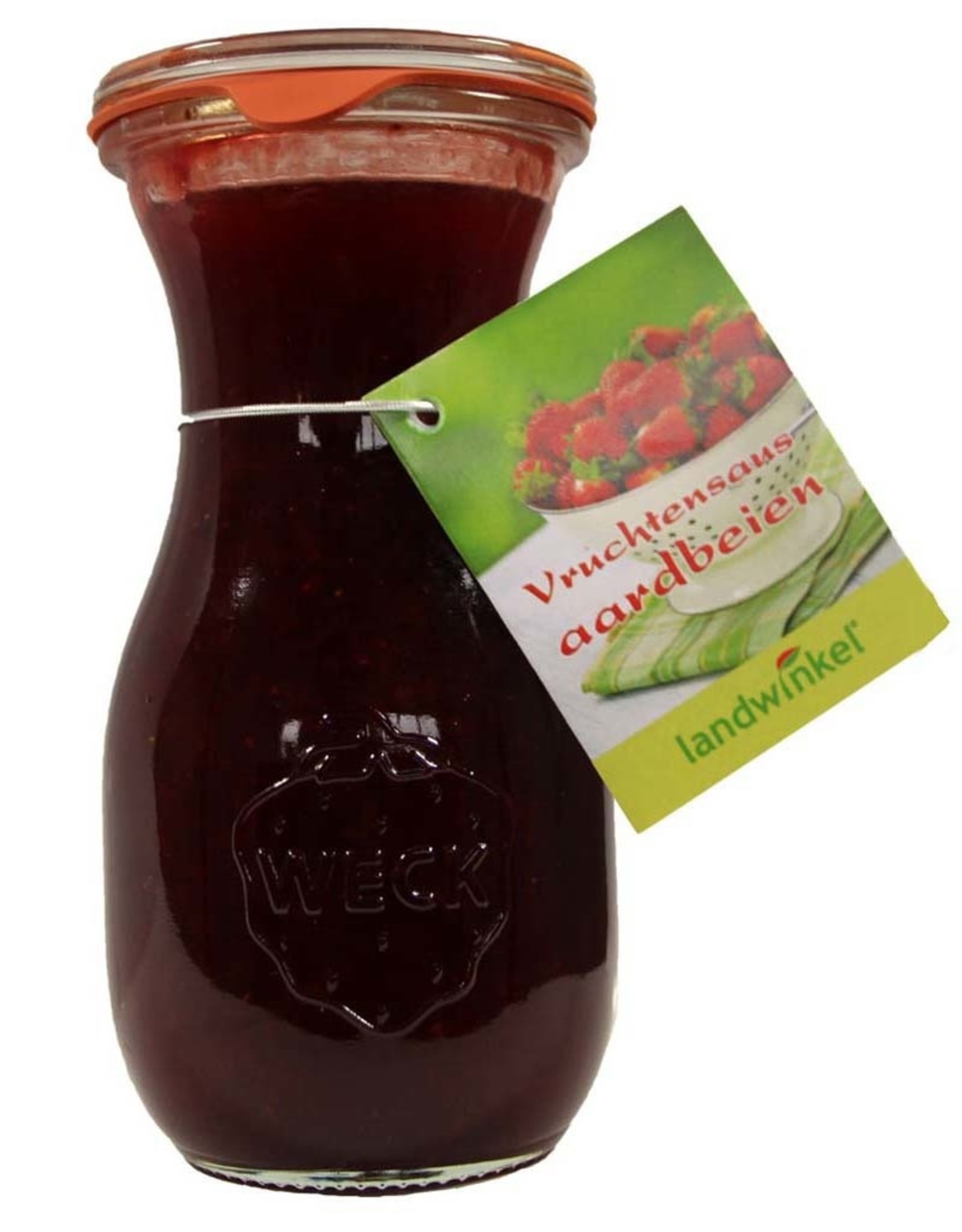 Landwinkel Weckfles vruchtensaus aardbeien 350 gr