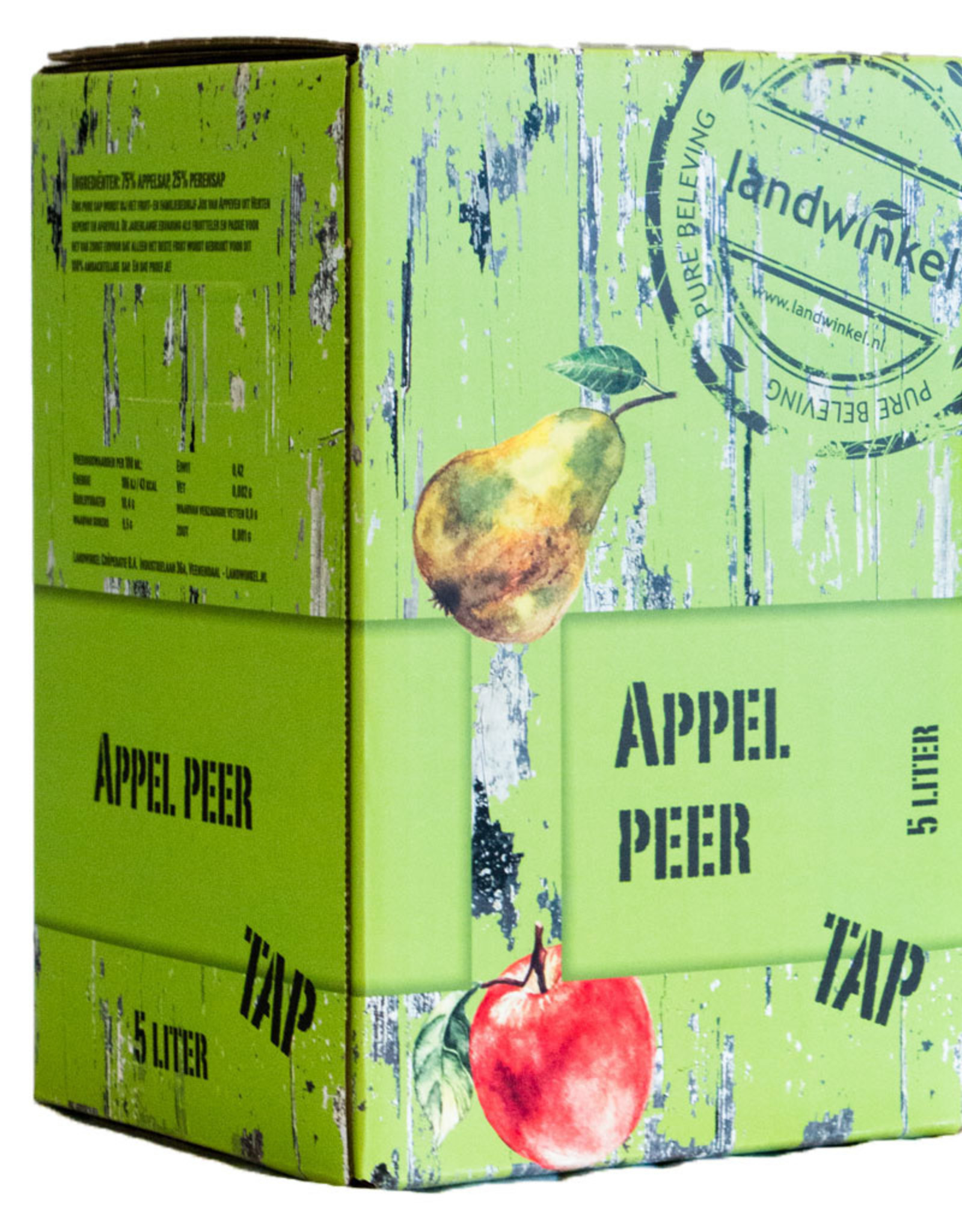 Landwinkel Appeltap sap appel peer 5 ltr