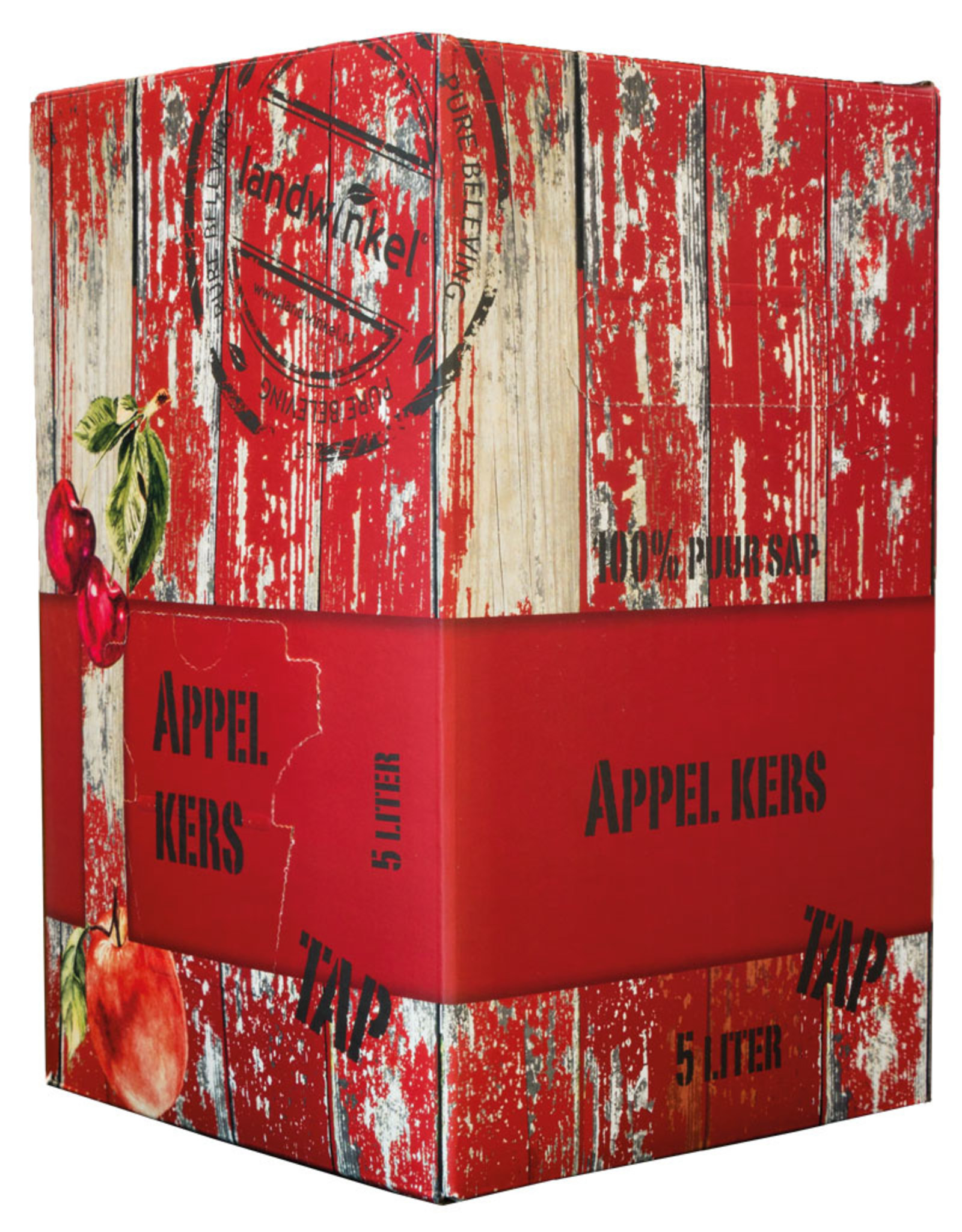 Landwinkel Appeltap sap appel kers 5 ltr