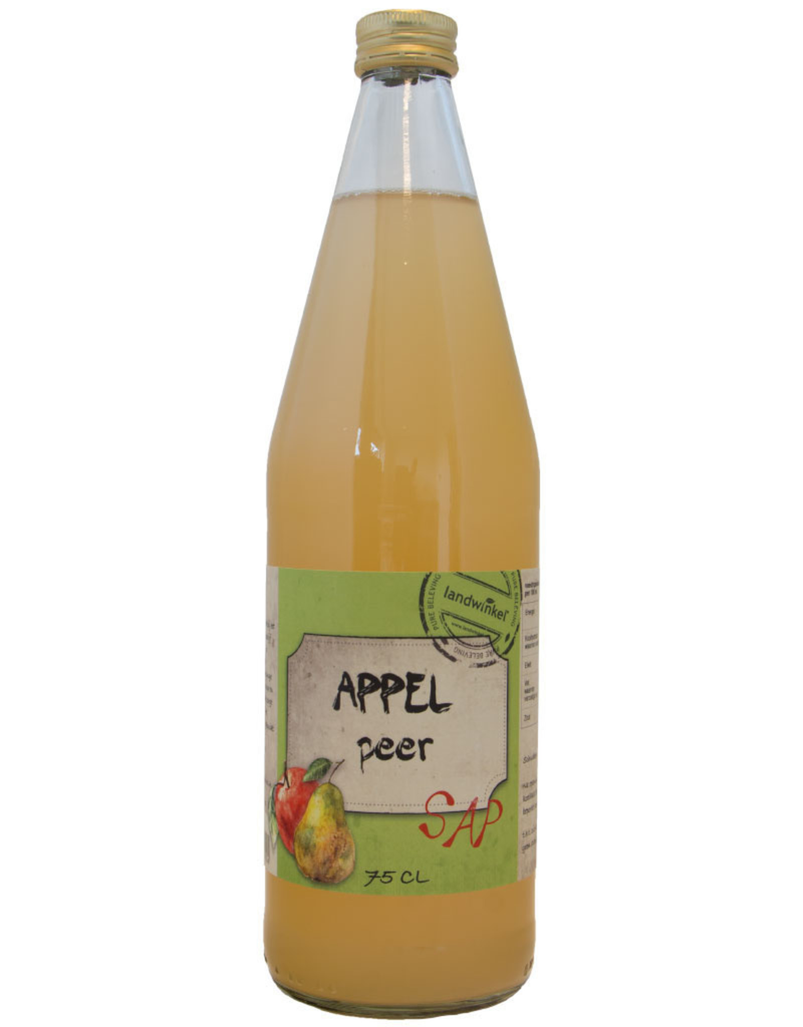 Landwinkel Appelperen sap 0,75 ltr