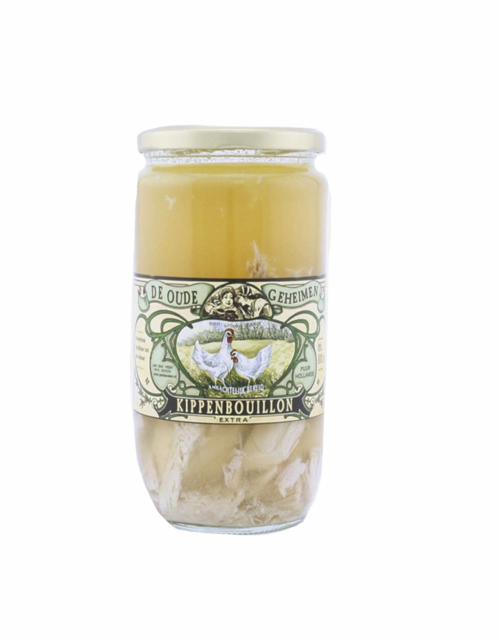 Jan Bax Kippenbouillon zeer rijk gevuld 800 ml