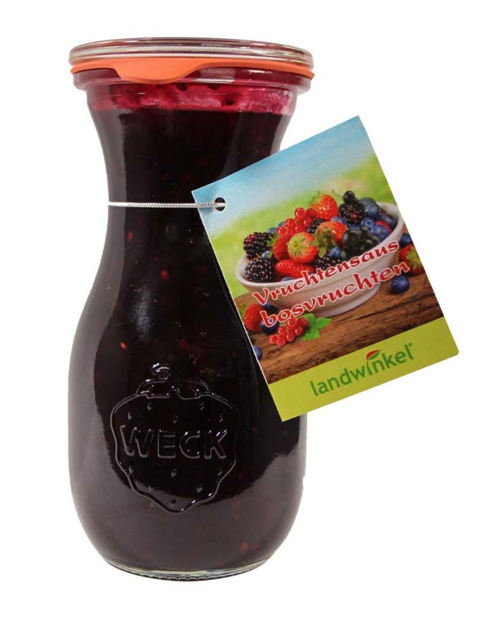 Landwinkel Weckfles vruchtensaus bosvruchten 350 gr