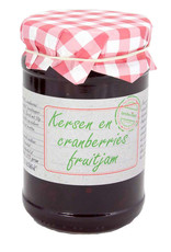 Landwinkel Kersen cranberry fruitjam 315 gr