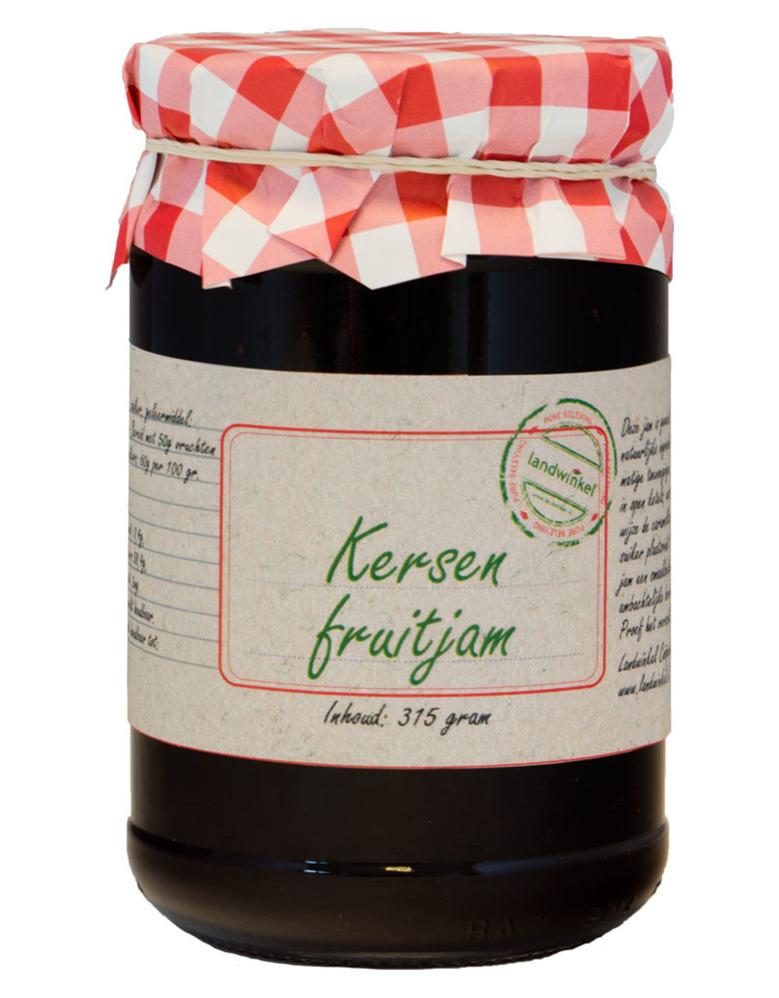 Landwinkel Kersen fruitjam 315 gr