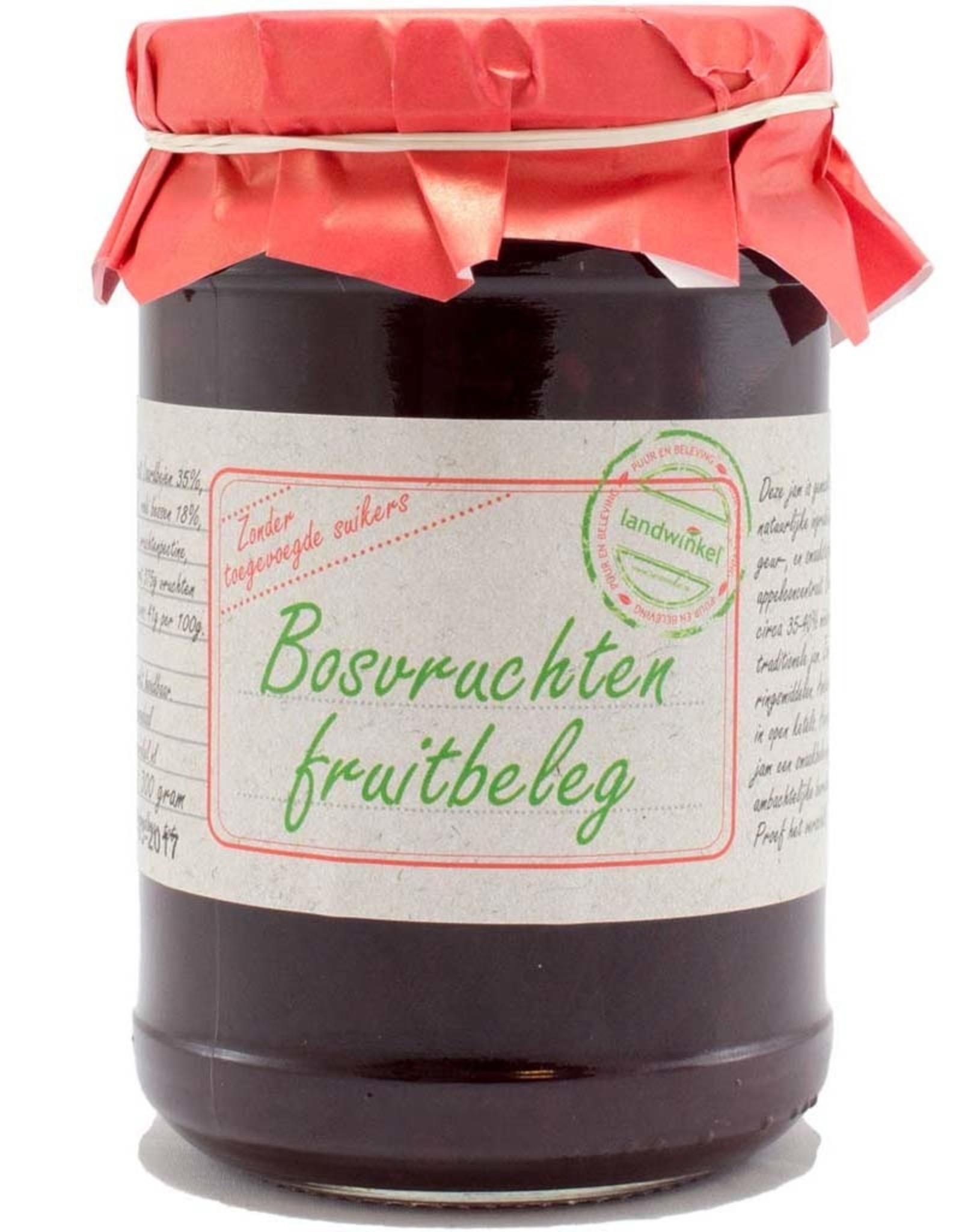 Landwinkel Bosvruchten fruitbeleg 300 gr