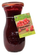 Landwinkel Weckfles vruchtensaus frambozen 350 gr