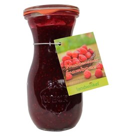 Landwinkel Weckfles vruchtensaus frambozen 350 gr