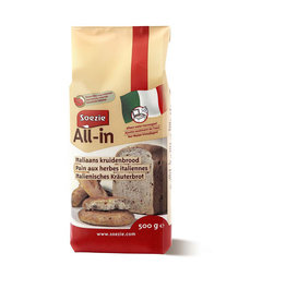 Soezie All-in voor italiaans kruidenbrood 0,5 kg