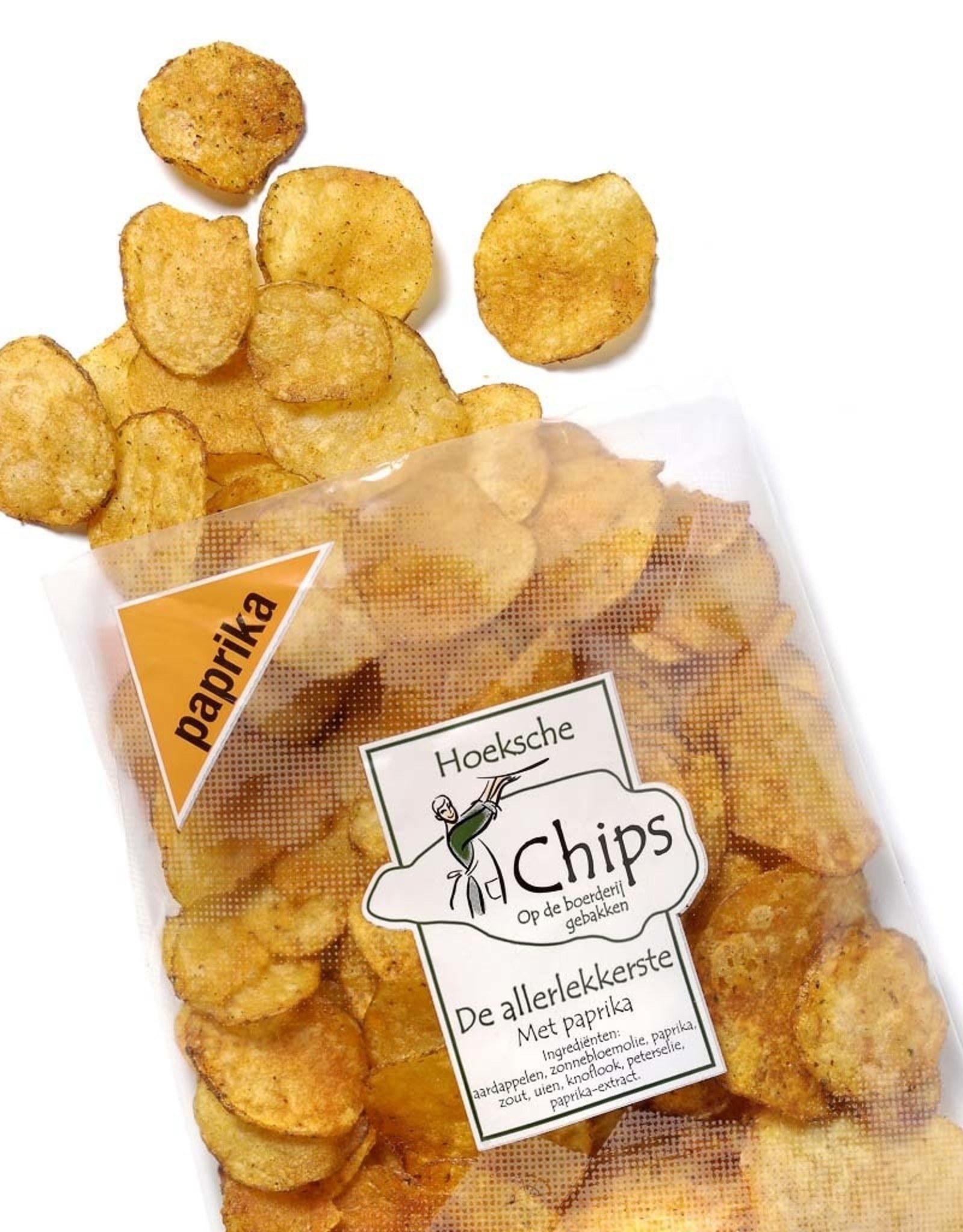 Hoeksche Waard Chips paprika 150 gr