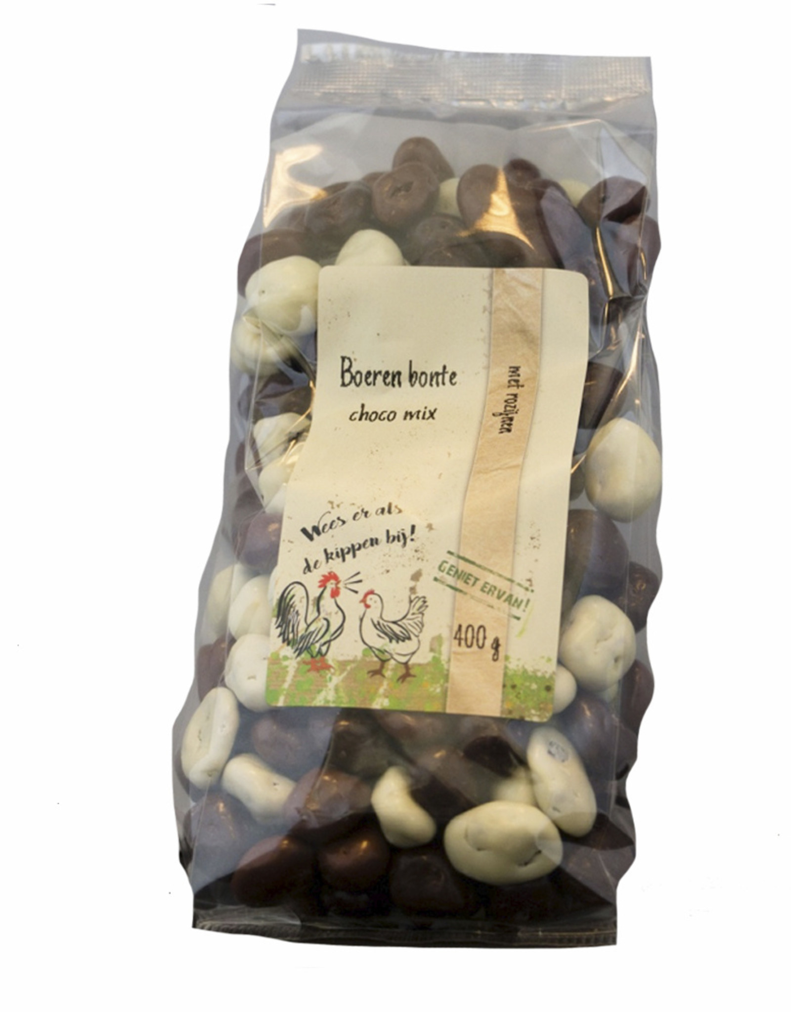 Landwinkel Boeren bonte choco mix rozijnen 400 gr