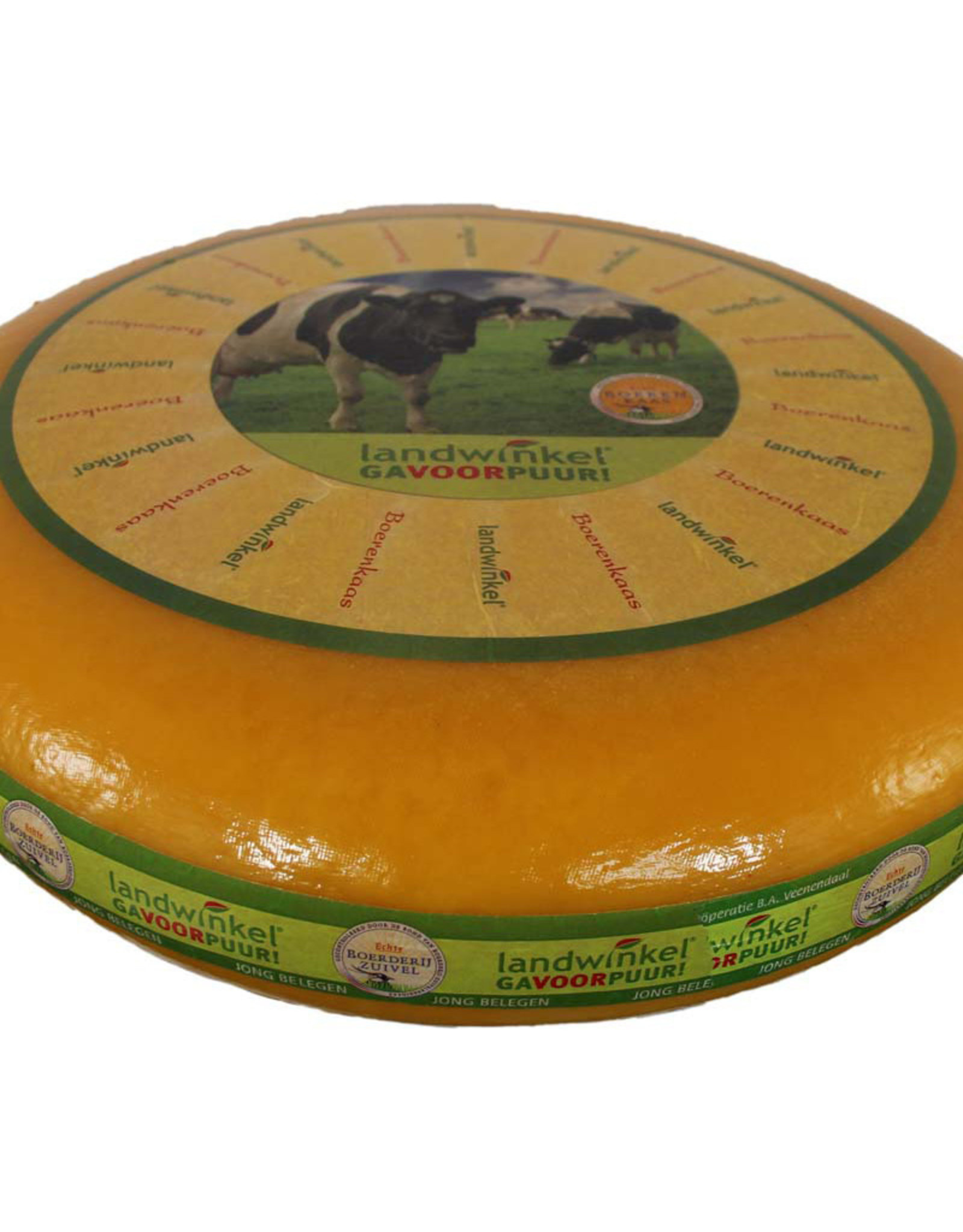 Boerderijkaas italiaans (koe) per 350 gr