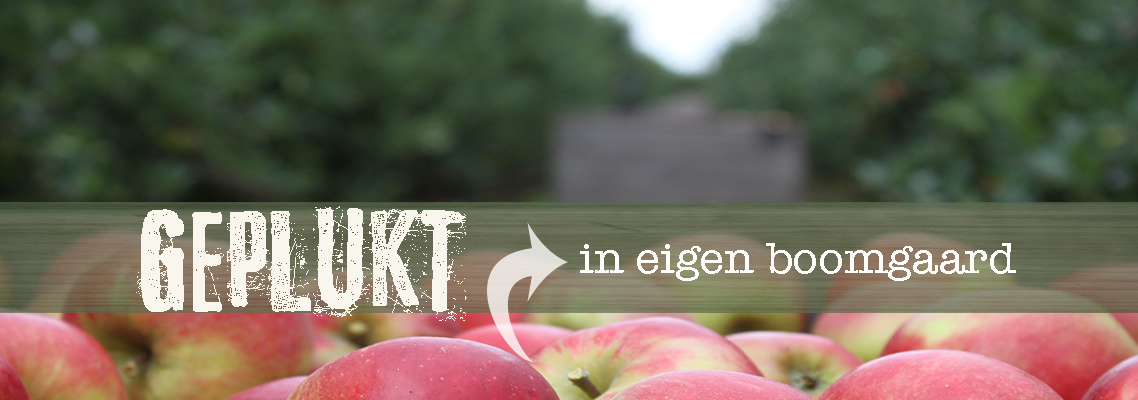 Appels uit eigen boomgaard