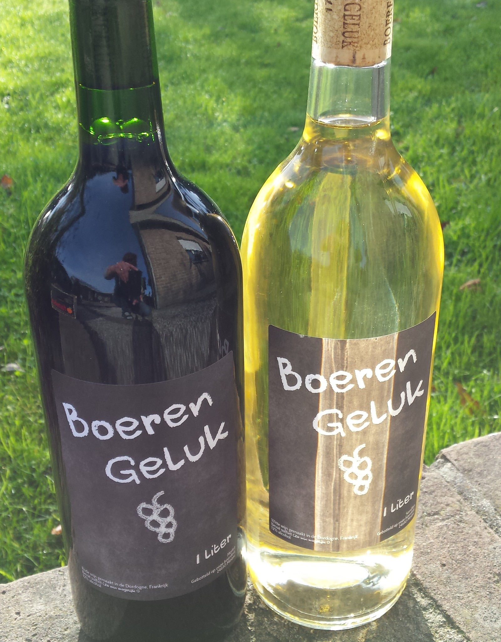 Boerengeluk rood (merlot) 1 ltr