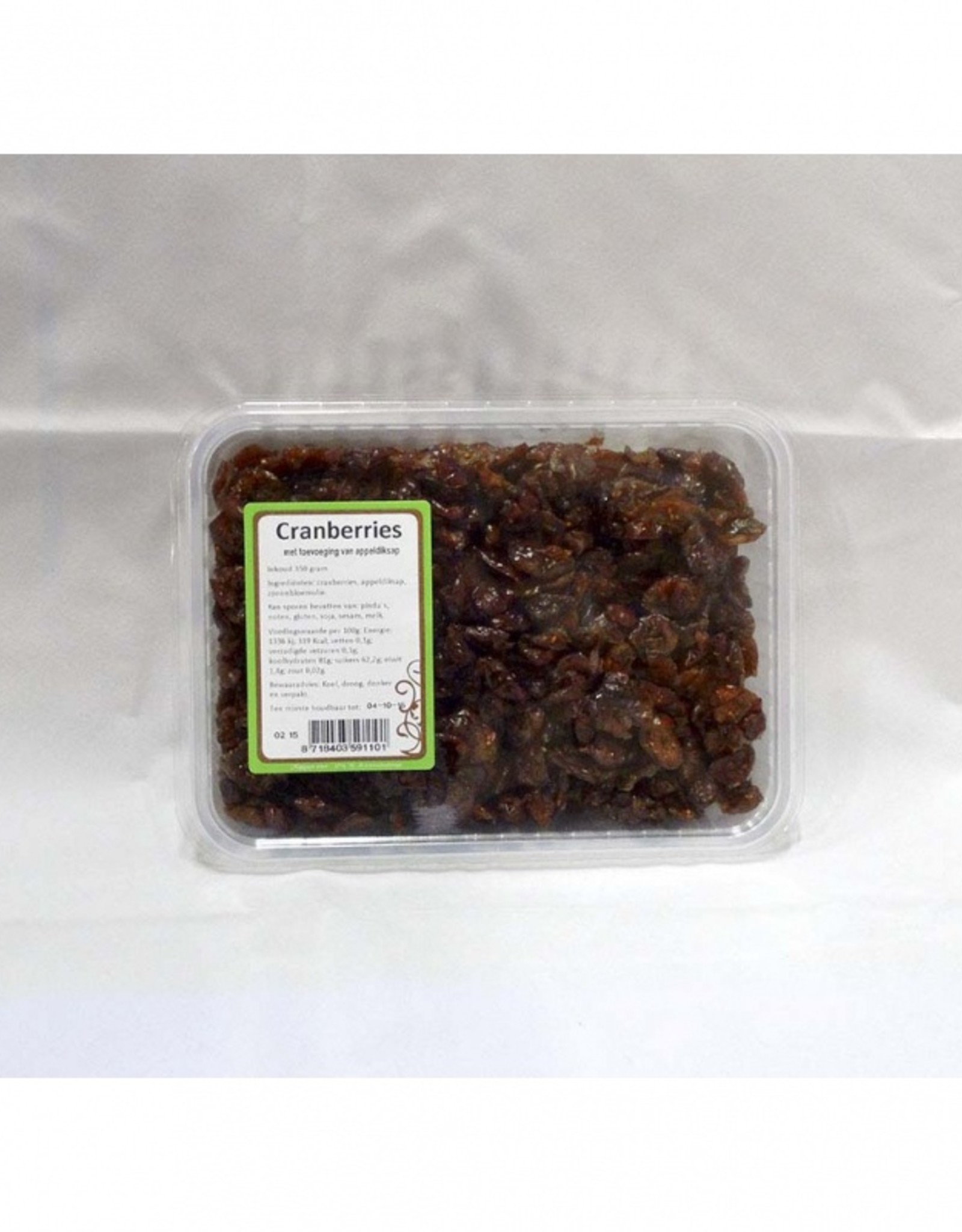 Cranberrie - per 250 gram