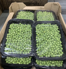 Doperwten, gepeld, per 200 gr