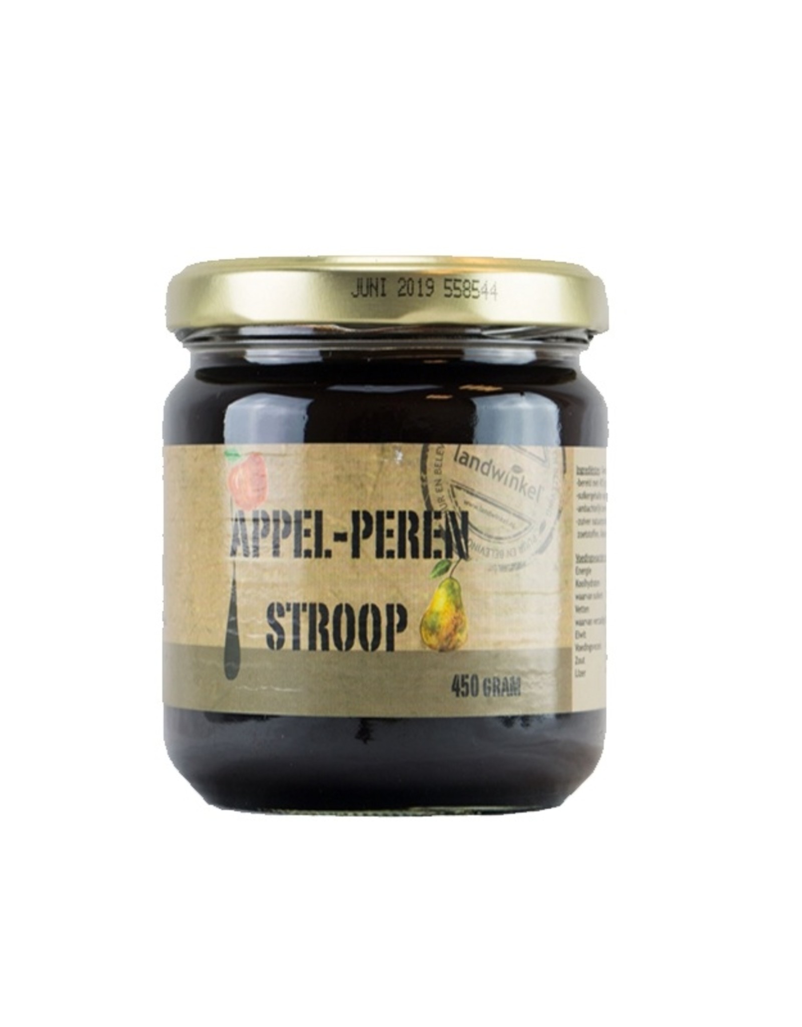 Landwinkel Appel perenstroop 450 gr