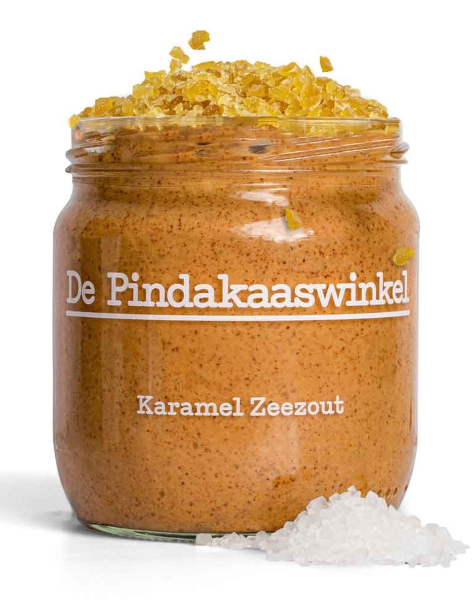 Pindakaas Karamel Zeezout 420ml