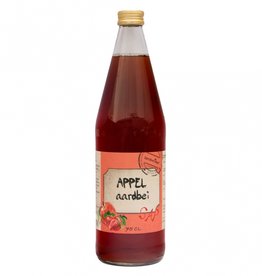 Landwinkel Appel-aardbei sap 0,75 ltr