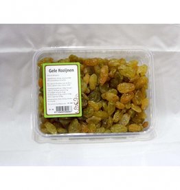 Rozijnen geel per bakje 400 gr
