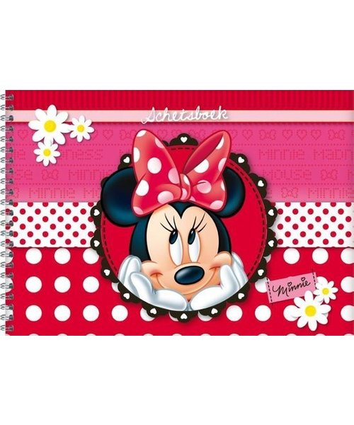Inter Stat Schetsboek minnie mouse - blanco