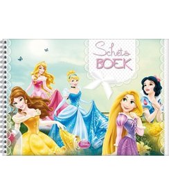 Schetsboek prinsessen - blanco
