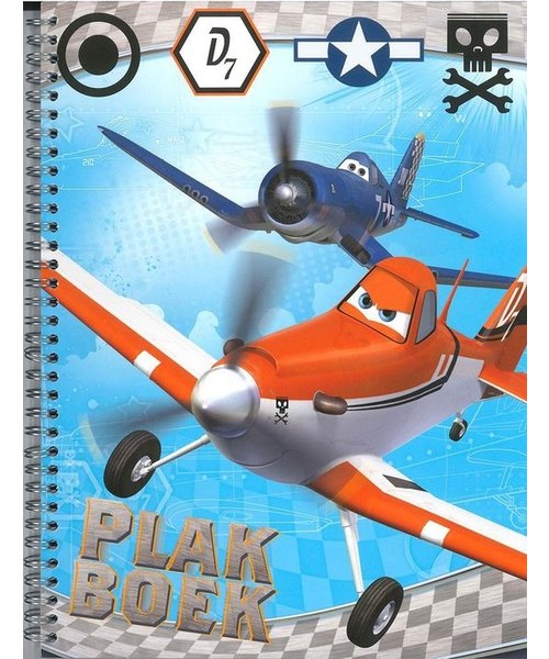 Inter Stat Plakboek schetsboek - planes - blanco