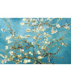 Diamond Painting 30 x 20 cm -  Almond Blossom Van Gogh - A18689 - vierkante steentjes