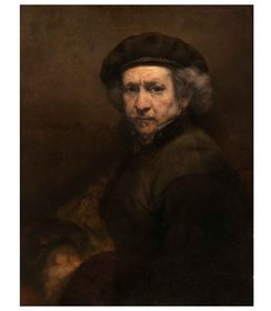 Diamond Painting 30 x 20 cm -Rembrandt - zshrb18 - vierkante steentjes